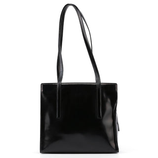 Prada Black Spazzolato Tote