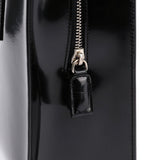 Prada Tote Bag aus schwarzem Spazzolato-Leder
