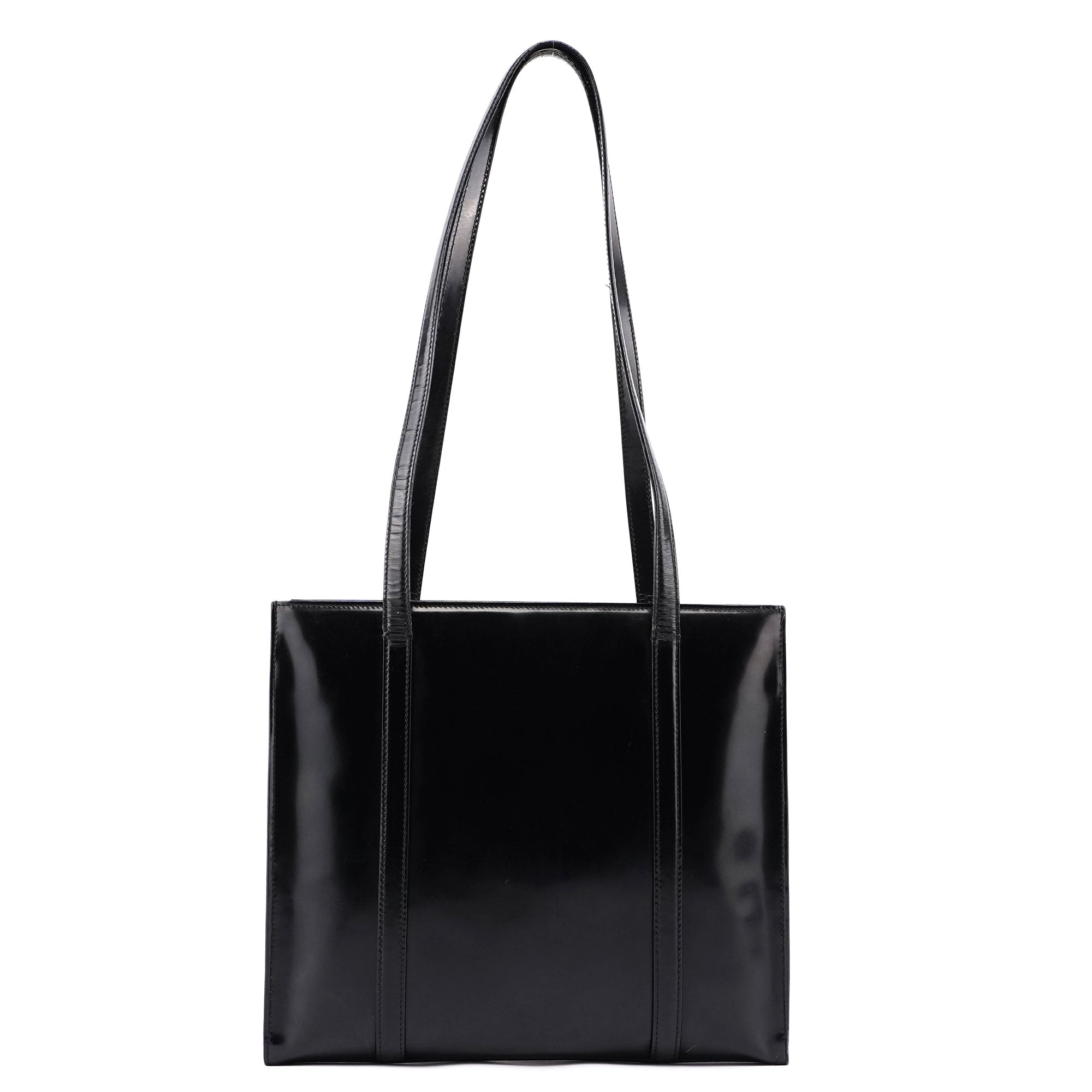 Prada Black Spazzolato Tote