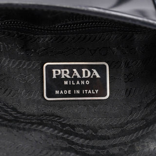 Prada Black Spazzolato Tote