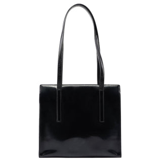 Prada Black Spazzolato Tote