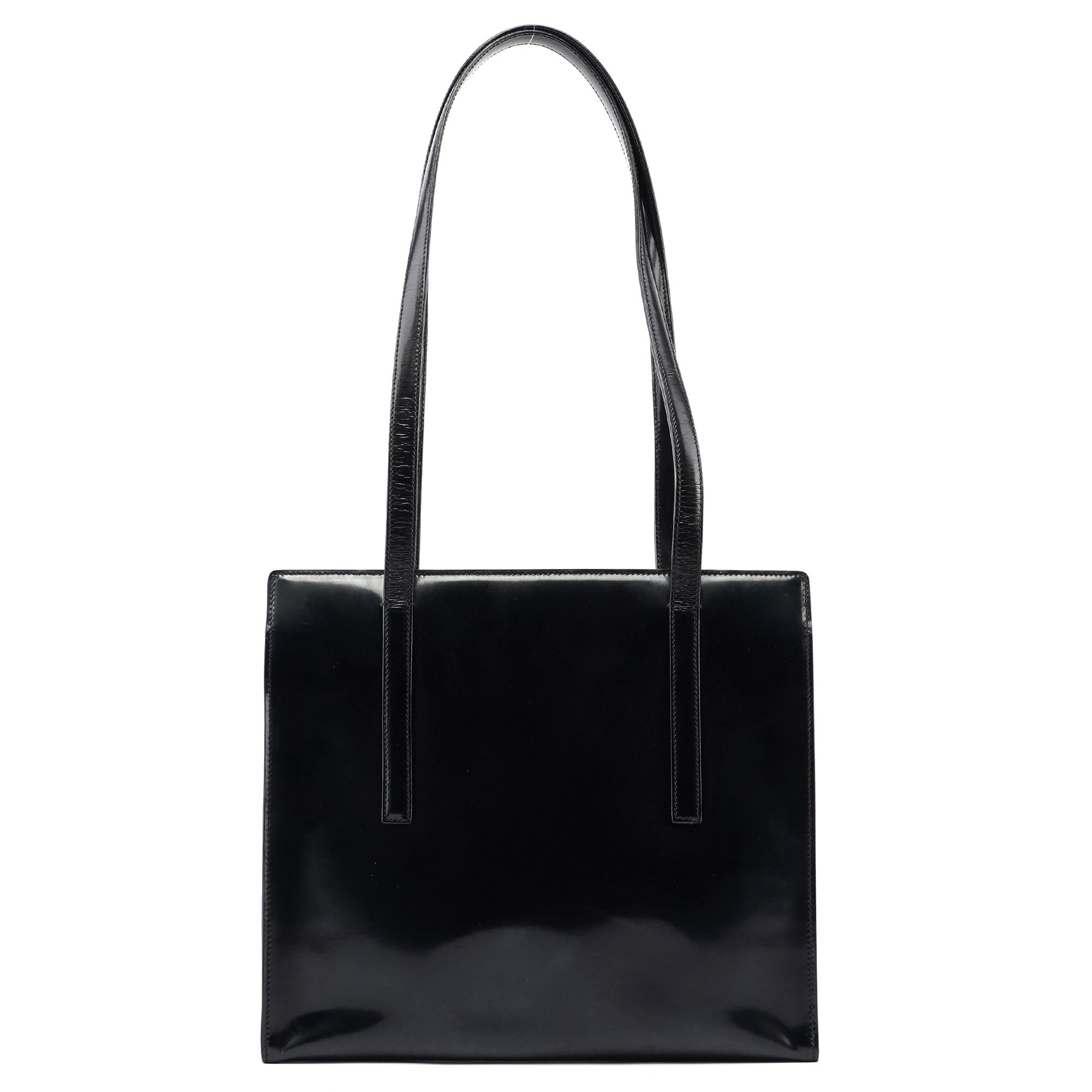 Prada Black Spazzolato Tote