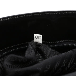 Prada Black Spazzolato Tote