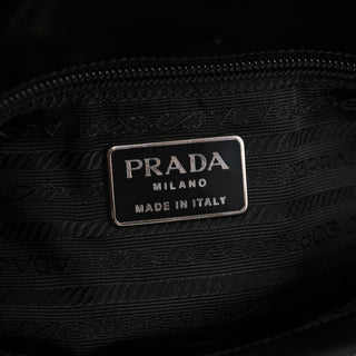 Prada Black Spazzolato Tote