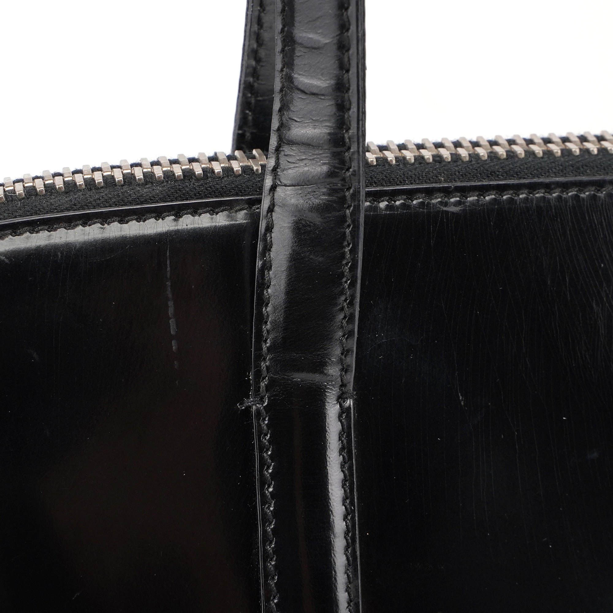 Prada Black Spazzolato Tote Bag