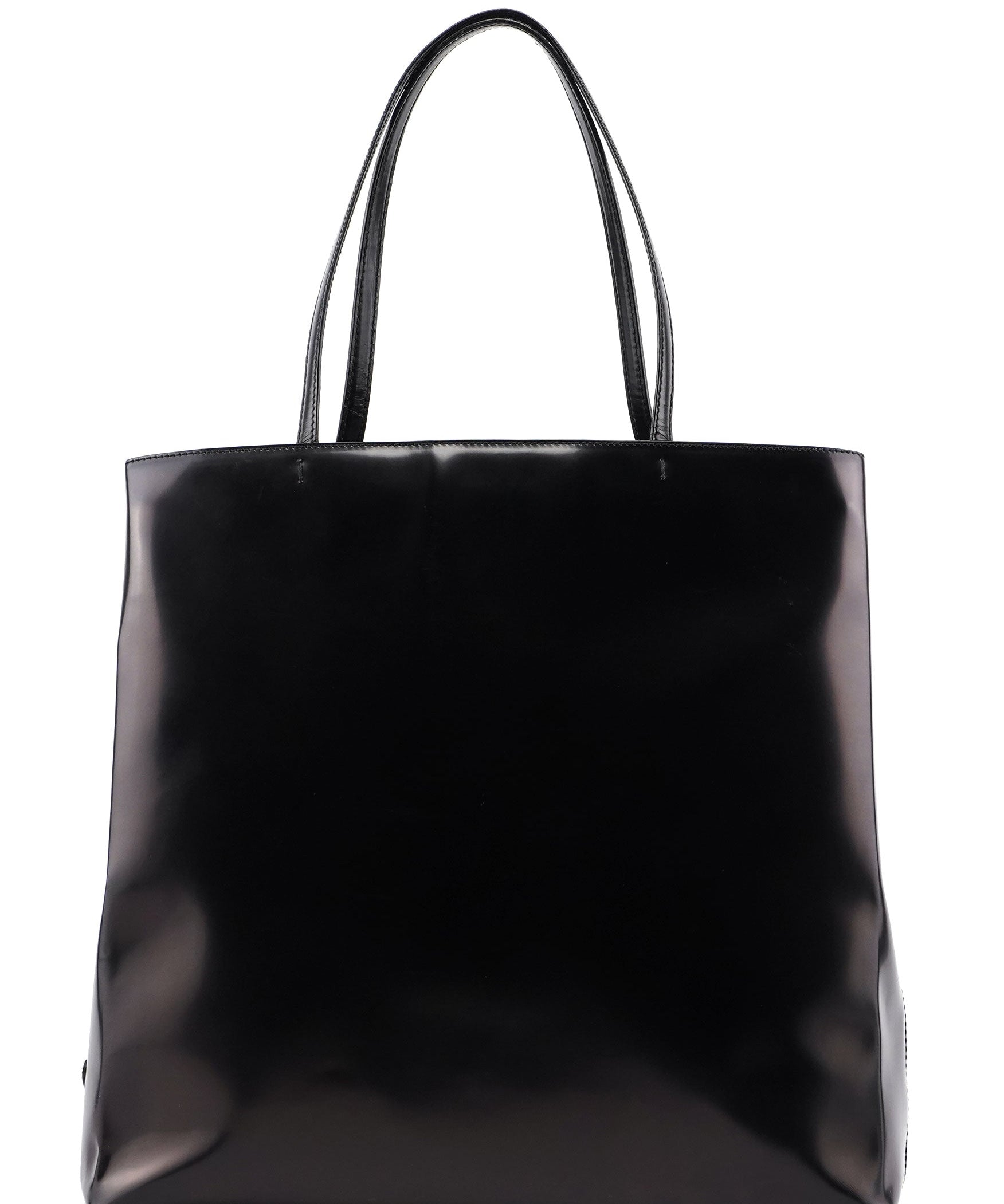 Prada Black Spazzolato Tote Bag