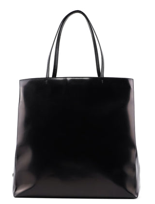 Prada Black Spazzolato Tote Bag