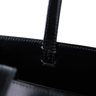 Prada Black Spazzolato Tote Bag