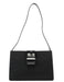 Prada Black Tessuto Buckle Shoulder Bag