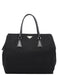 Prada Black Tessuto Calf Tote Bag