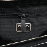 Prada Black Tessuto Chic Nylon Shoulder Bag