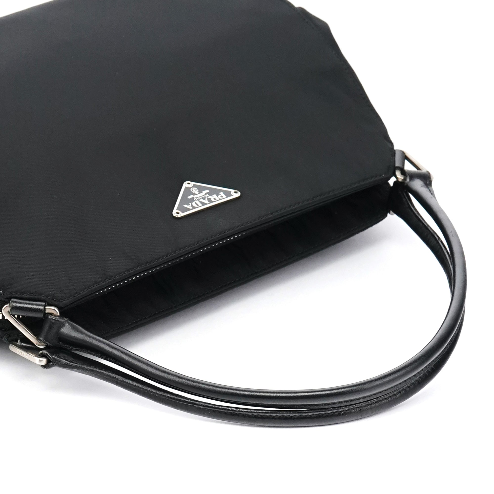 Prada Black Tessuto Chic Nylon Shoulder Bag