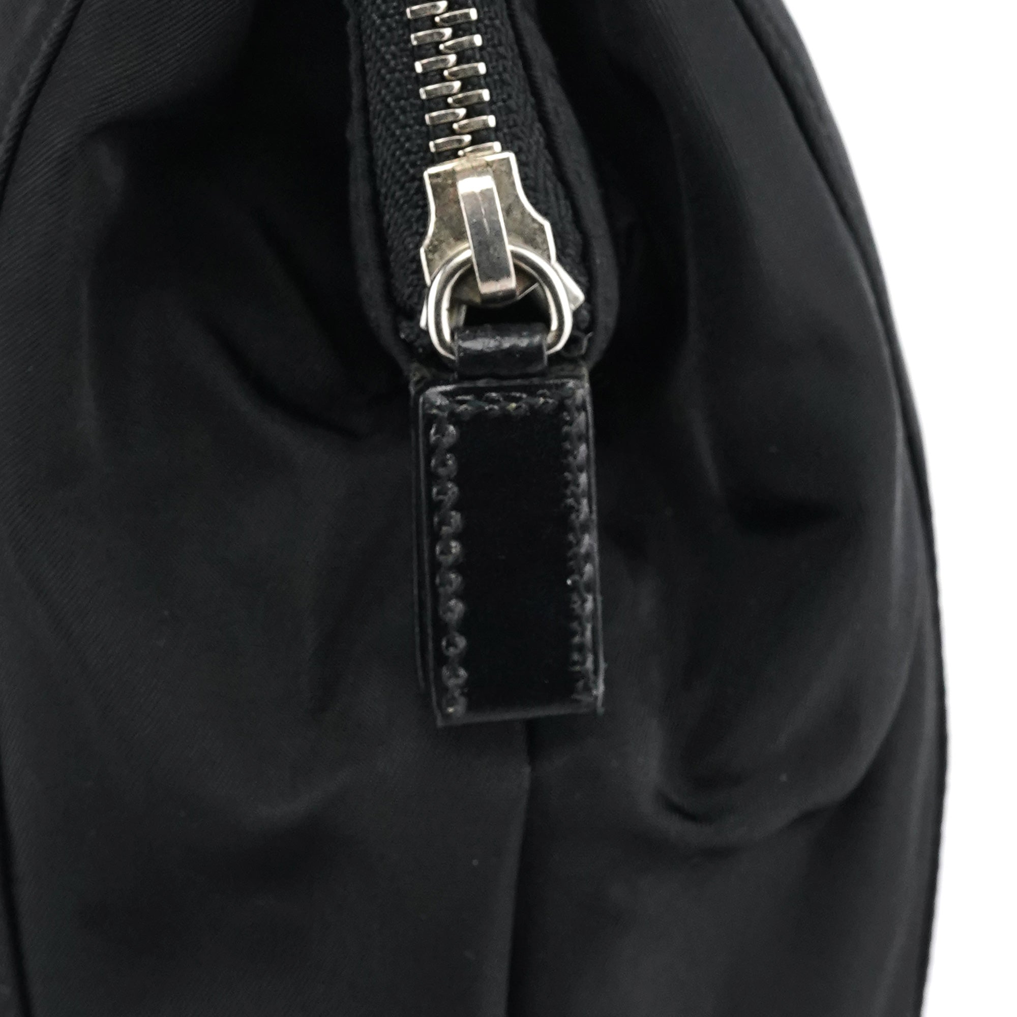 Prada Black Tessuto Chic Nylon Shoulder Bag