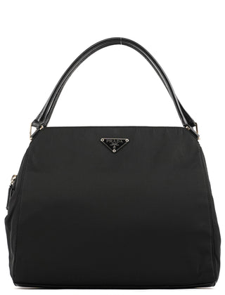 Prada Black Tessuto Chic Nylon Shoulder Bag