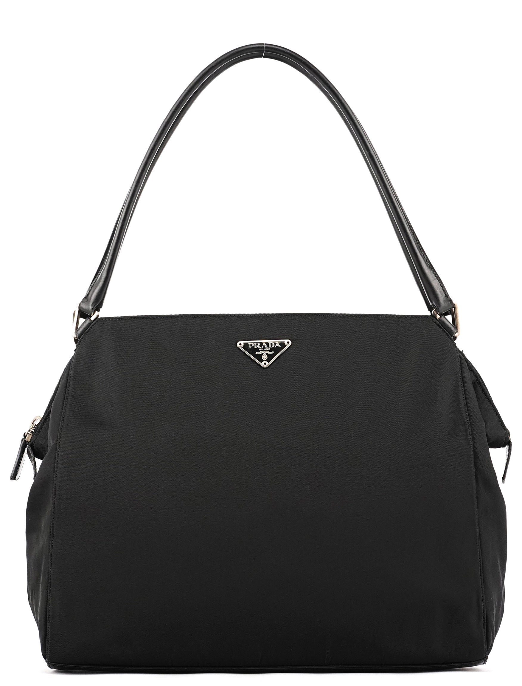 Prada Black Tessuto Chic Nylon Shoulder Bag