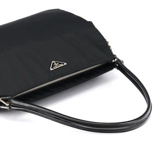 Prada Black Tessuto Chic Nylon Shoulder Bag
