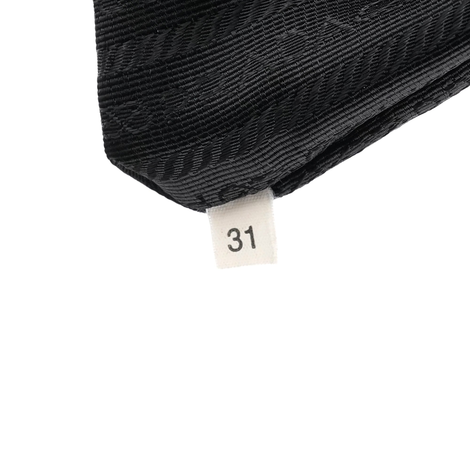 Prada Black Tessuto Chic Nylon Shoulder Bag