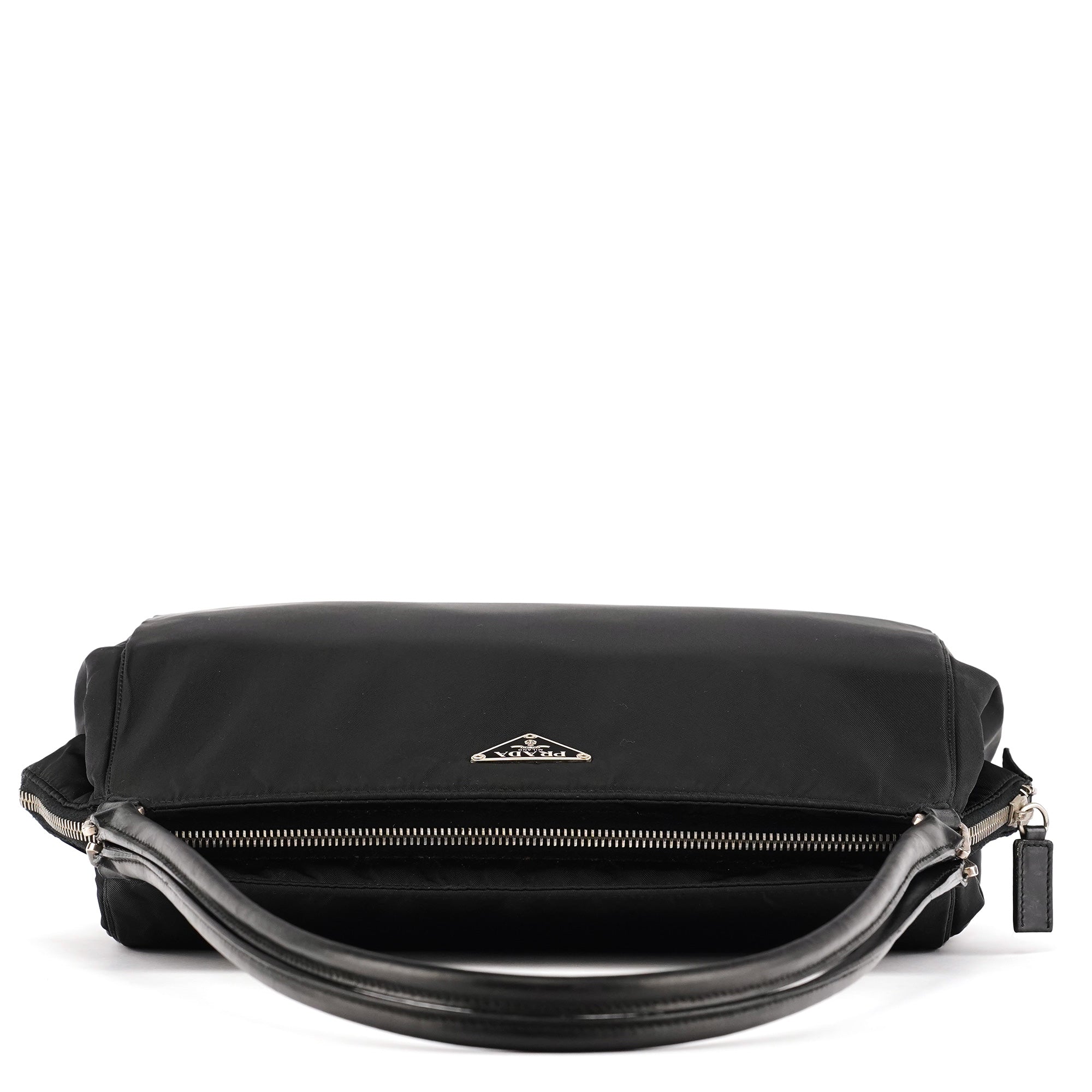 Prada Black Tessuto Chic Nylon Shoulder Bag