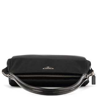 Prada Black Tessuto Chic Nylon Shoulder Bag
