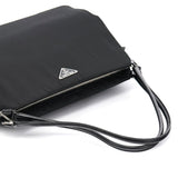 Prada Sac porté épaule Tessuto Chic en nylon noir