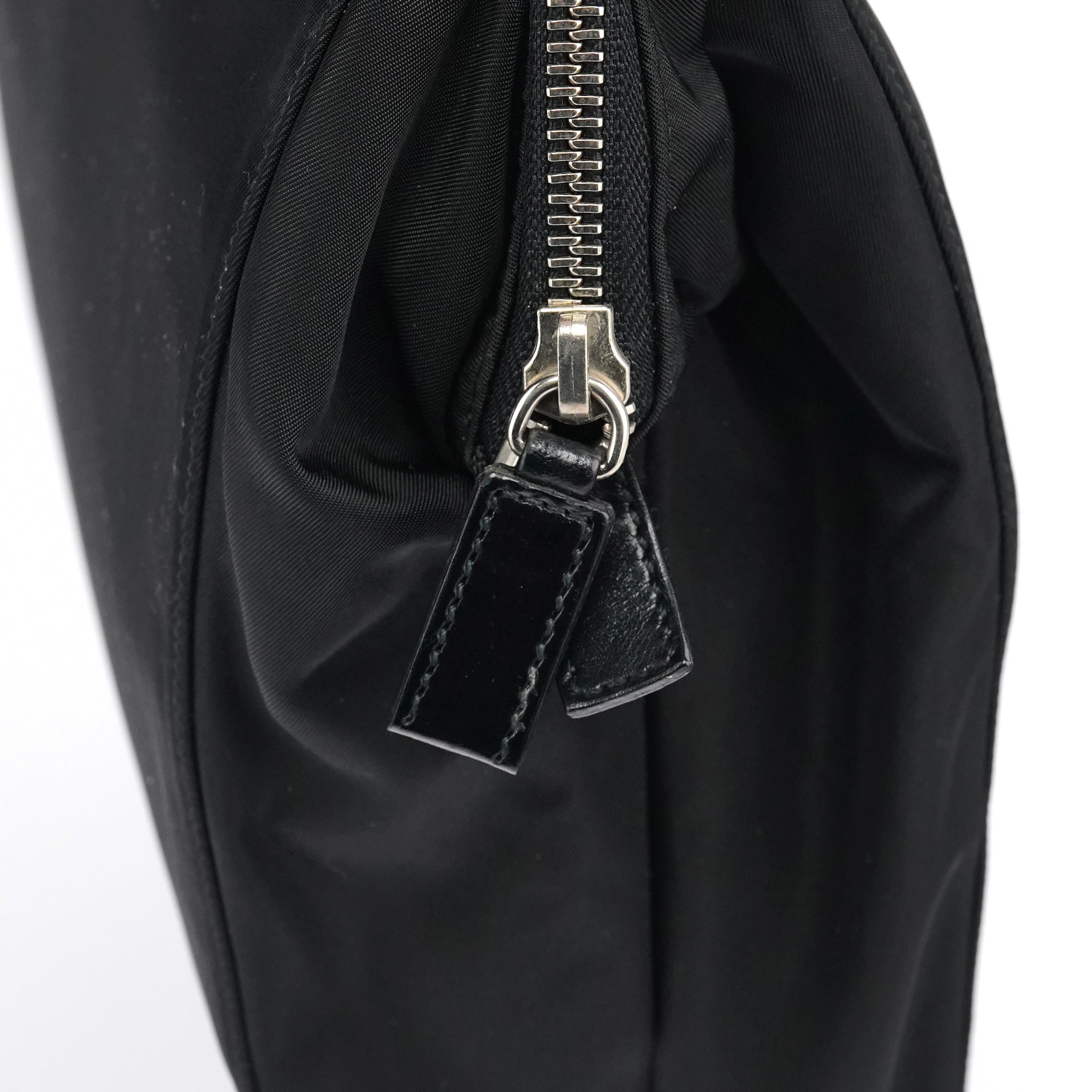 Prada Black Tessuto Chic Nylon Shoulder Bag