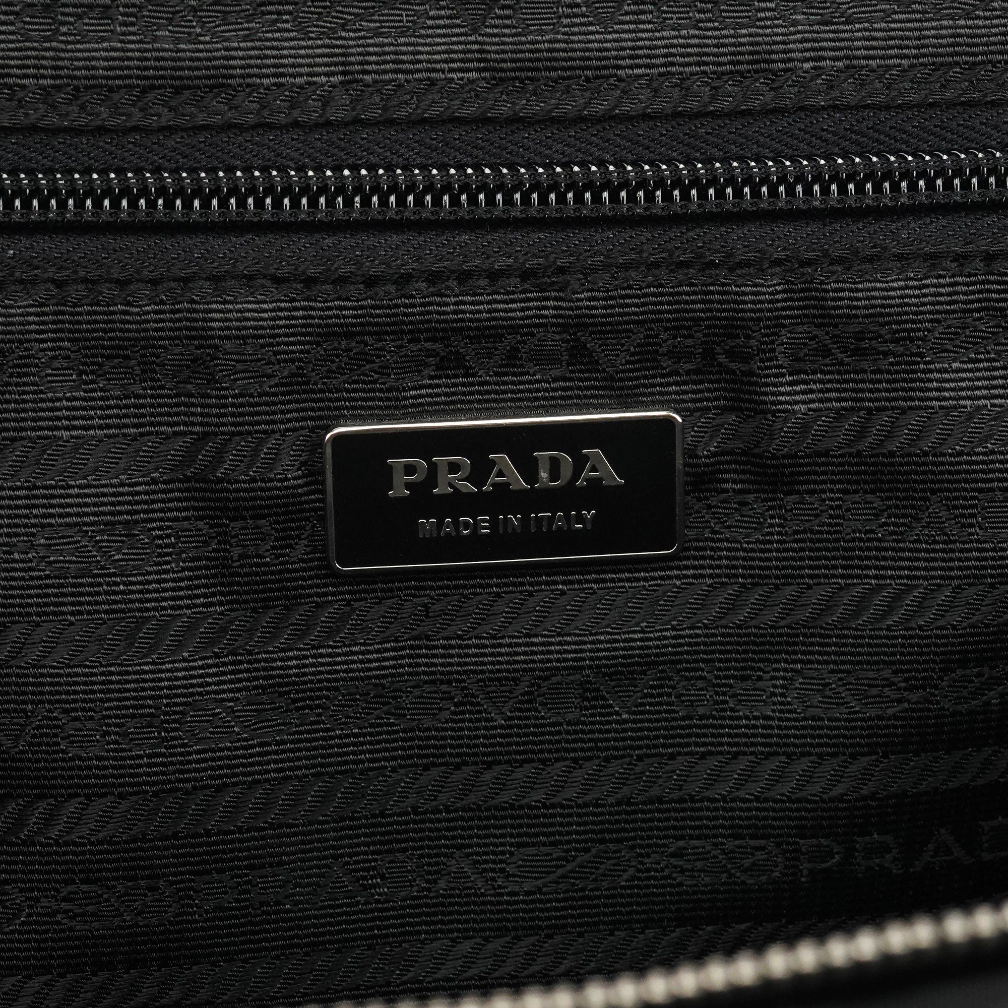 Prada Black Tessuto Chic Nylon Shoulder Bag