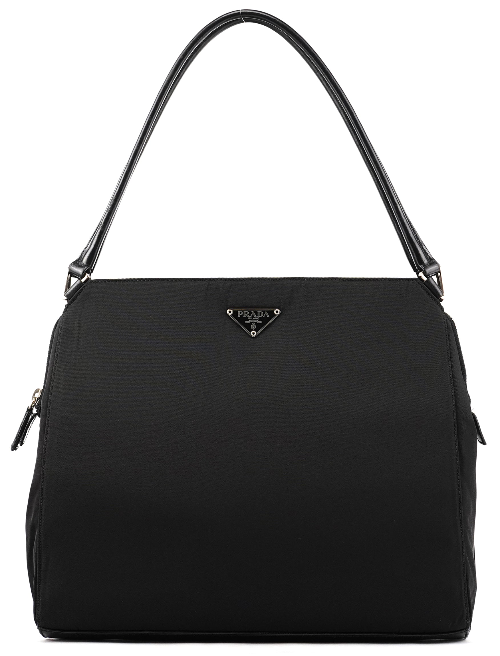 Prada Black Tessuto Chic Nylon Shoulder Bag