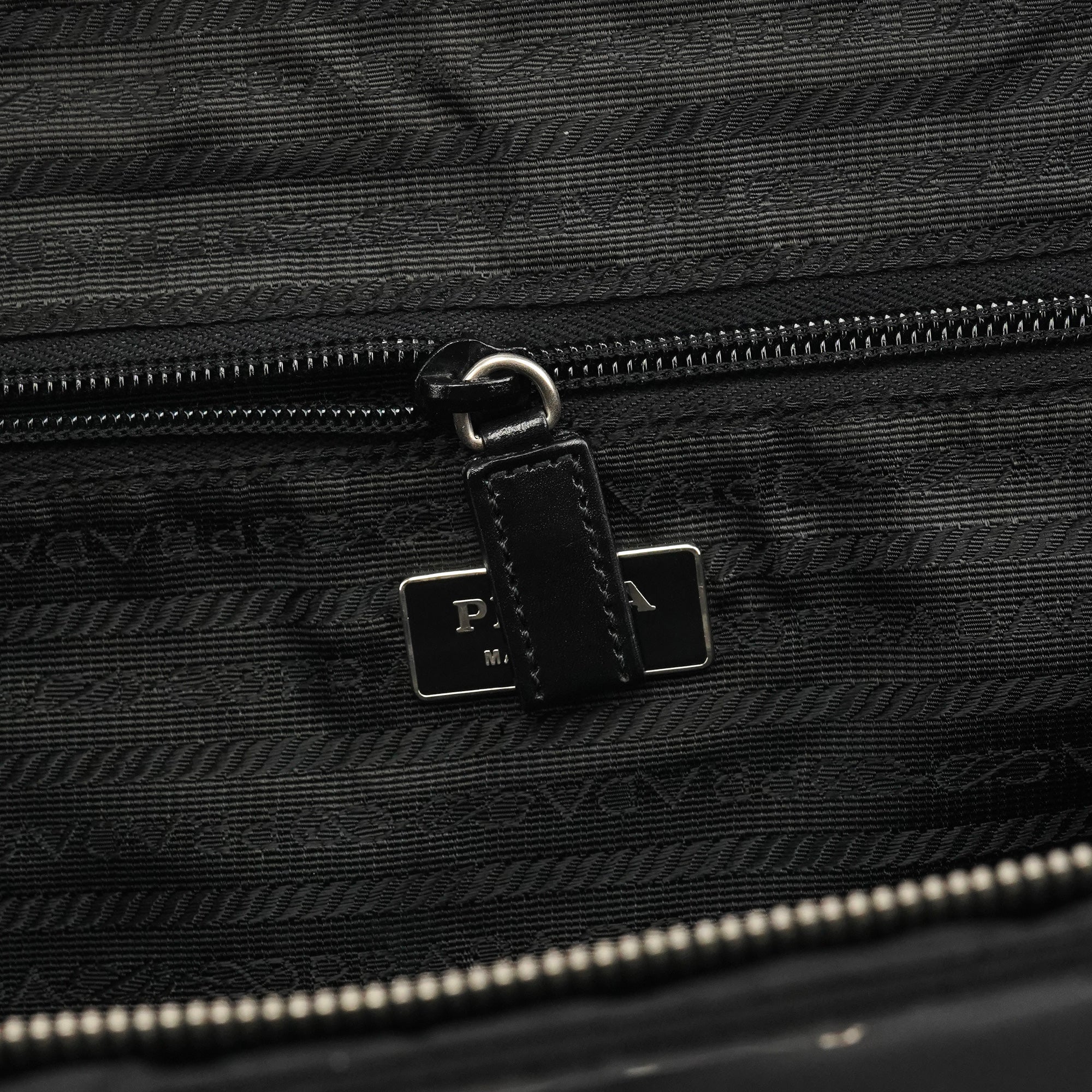Prada Black Tessuto Chic Nylon Shoulder Bag