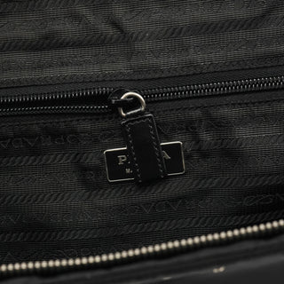 Prada Black Tessuto Chic Nylon Shoulder Bag