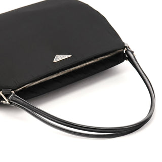 Prada Black Tessuto Chic Nylon Shoulder Bag