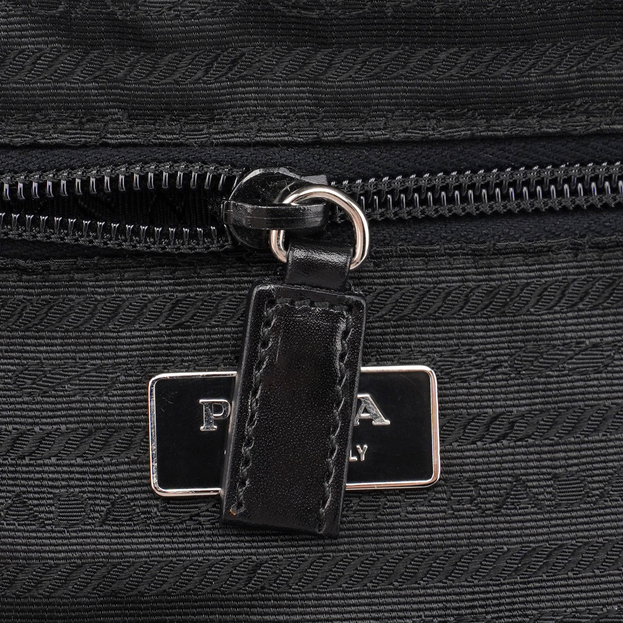 Prada Black Tessuto Chic Shoulder Bag