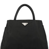 Prada Black Tessuto City Tote Bag