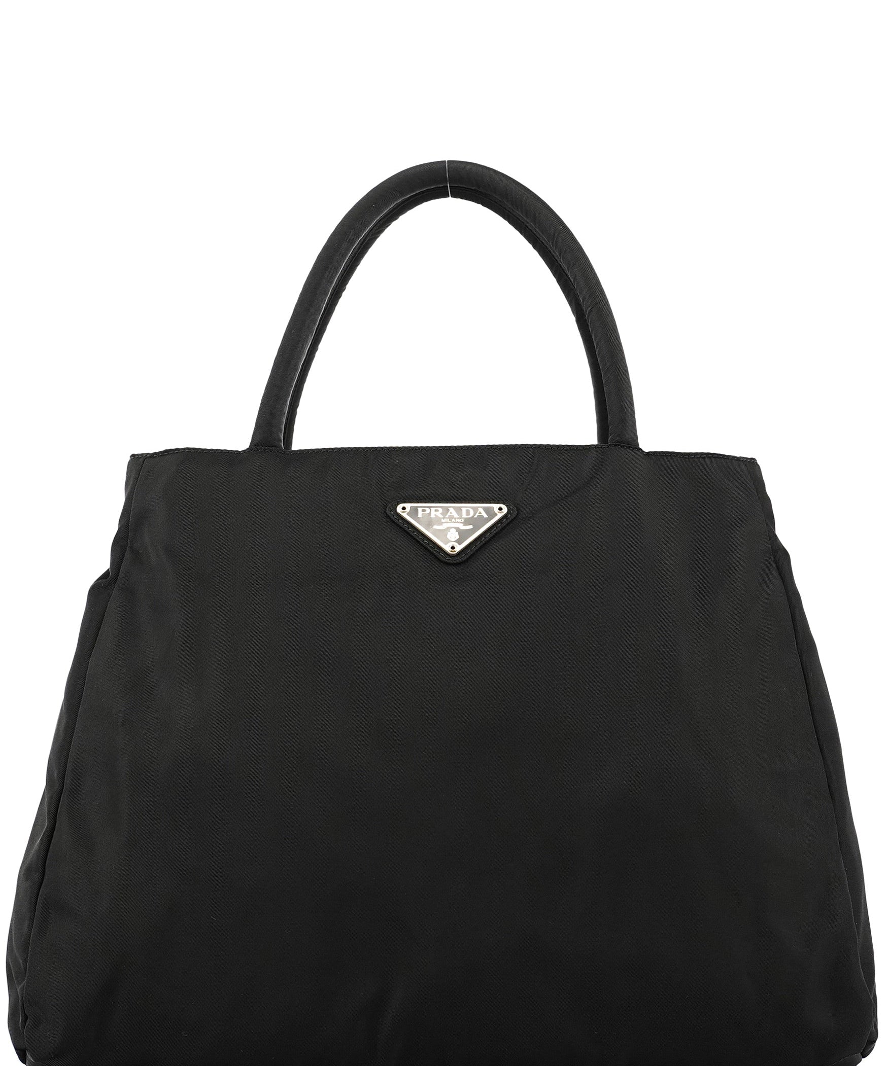 Prada Black Tessuto City Tote Bag