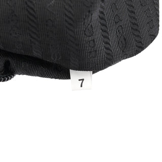 Prada Black Tessuto Hobo Shoulder Bag