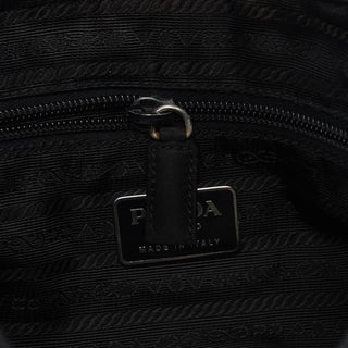 Prada Black Tessuto Hobo Shoulder Bag