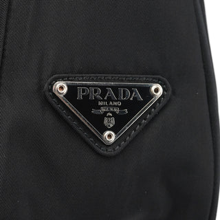 Prada Black Tessuto Hobo Shoulder Bag