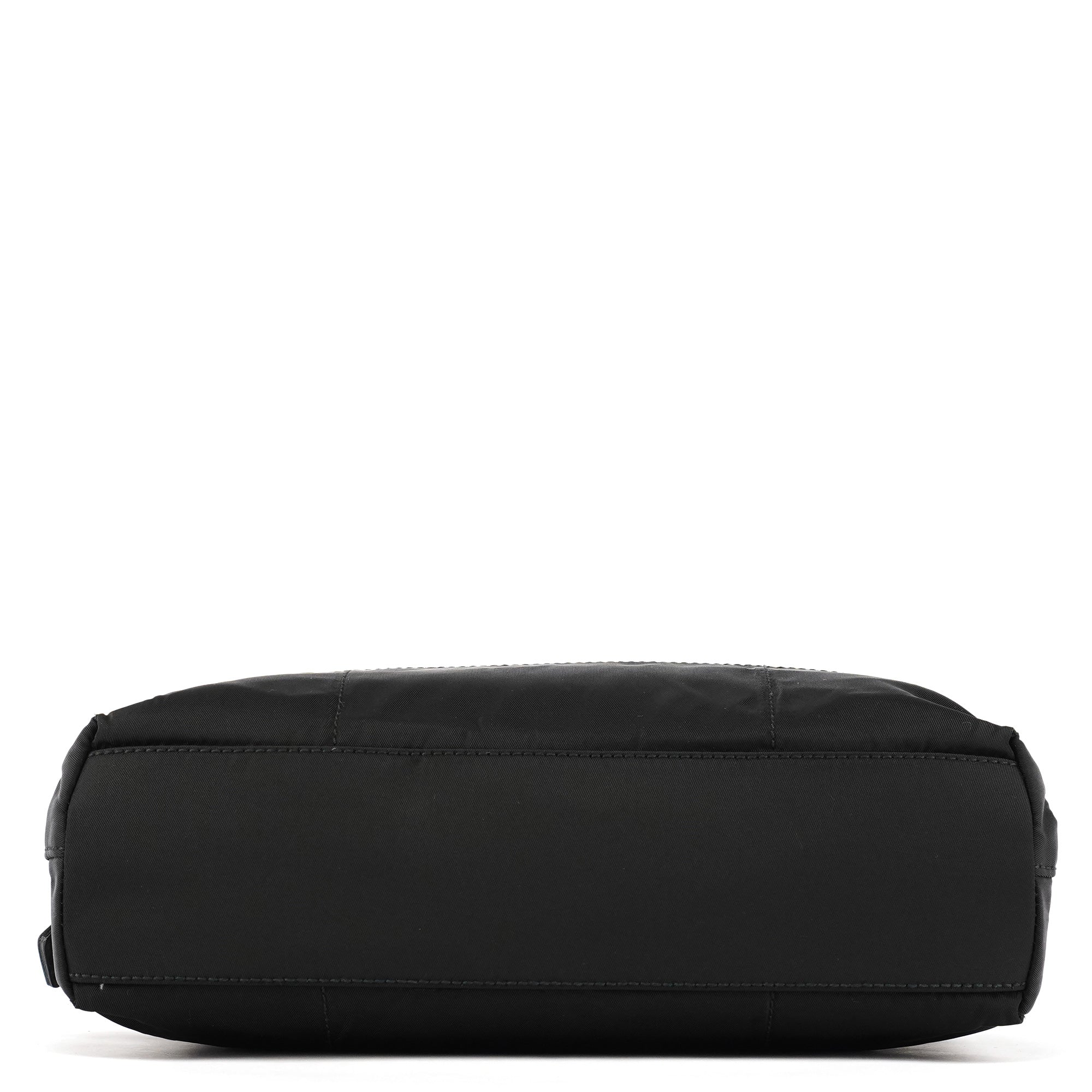 Prada Black Tessuto Impuntu Chain Tote Bag
