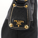 Prada Black Tessuto Knot Leather Handle Bag