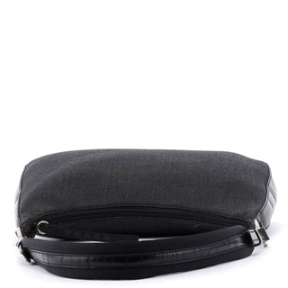 Prada Black Tessuto Leather Shoulder Bag