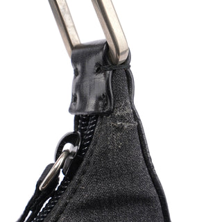 Prada Black Tessuto Leather Shoulder Bag