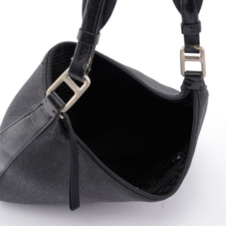 Prada Black Tessuto Leather Shoulder Bag