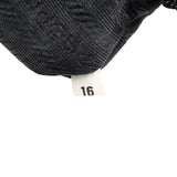 Prada Henkeltasche Tessuto Metal aus schwarzem Nylon