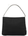 Prada Black Tessuto Metallo Shoulder Bag