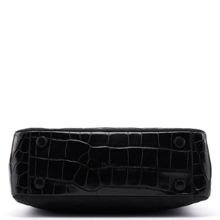 Prada Black Tessuto Metallo Shoulder Bag