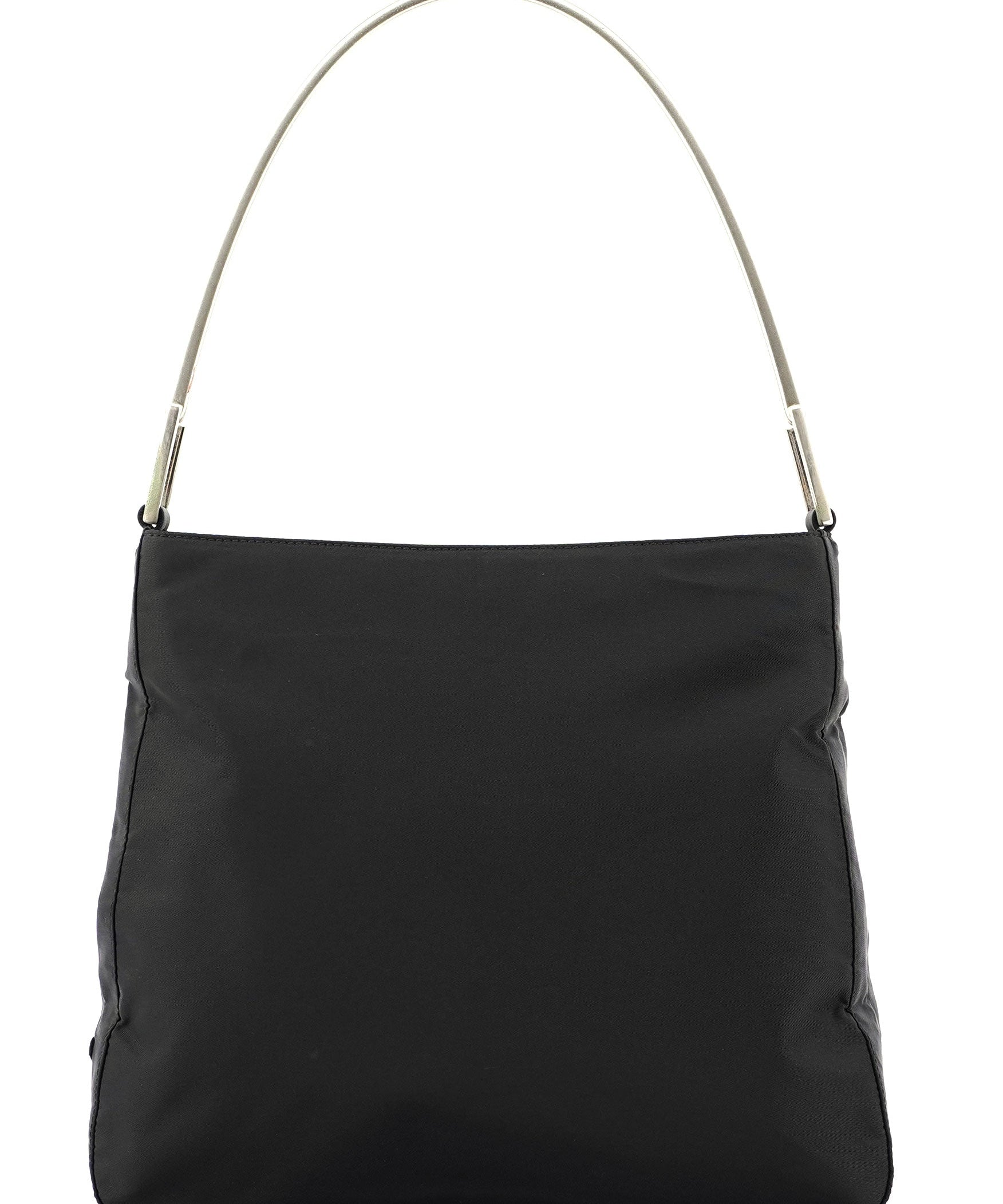 Prada Black Tessuto Metallo Shoulder Bag