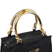 Prada Black Tessuto Metallo Tote