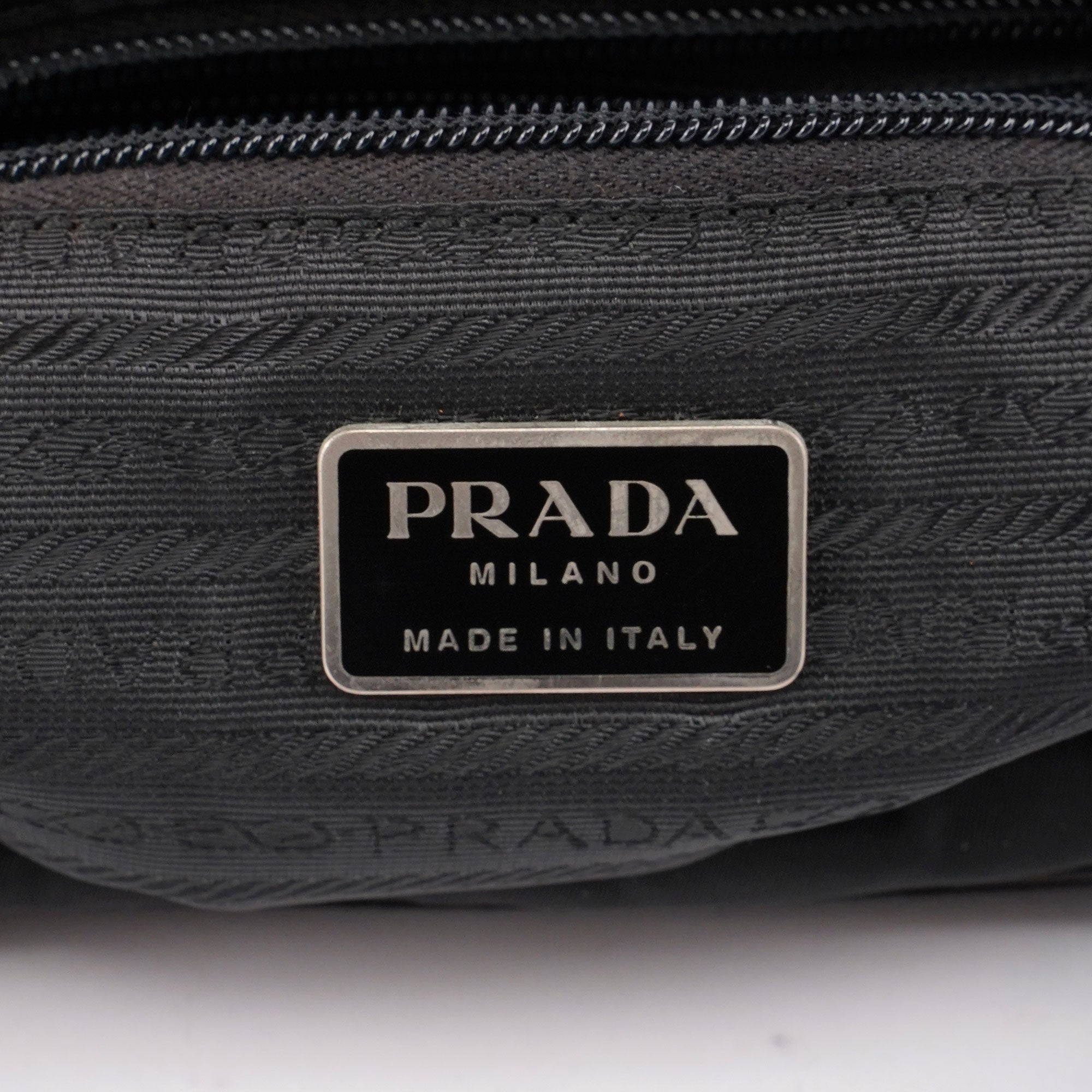 Prada Black Tessuto Metropoli Tote Bag