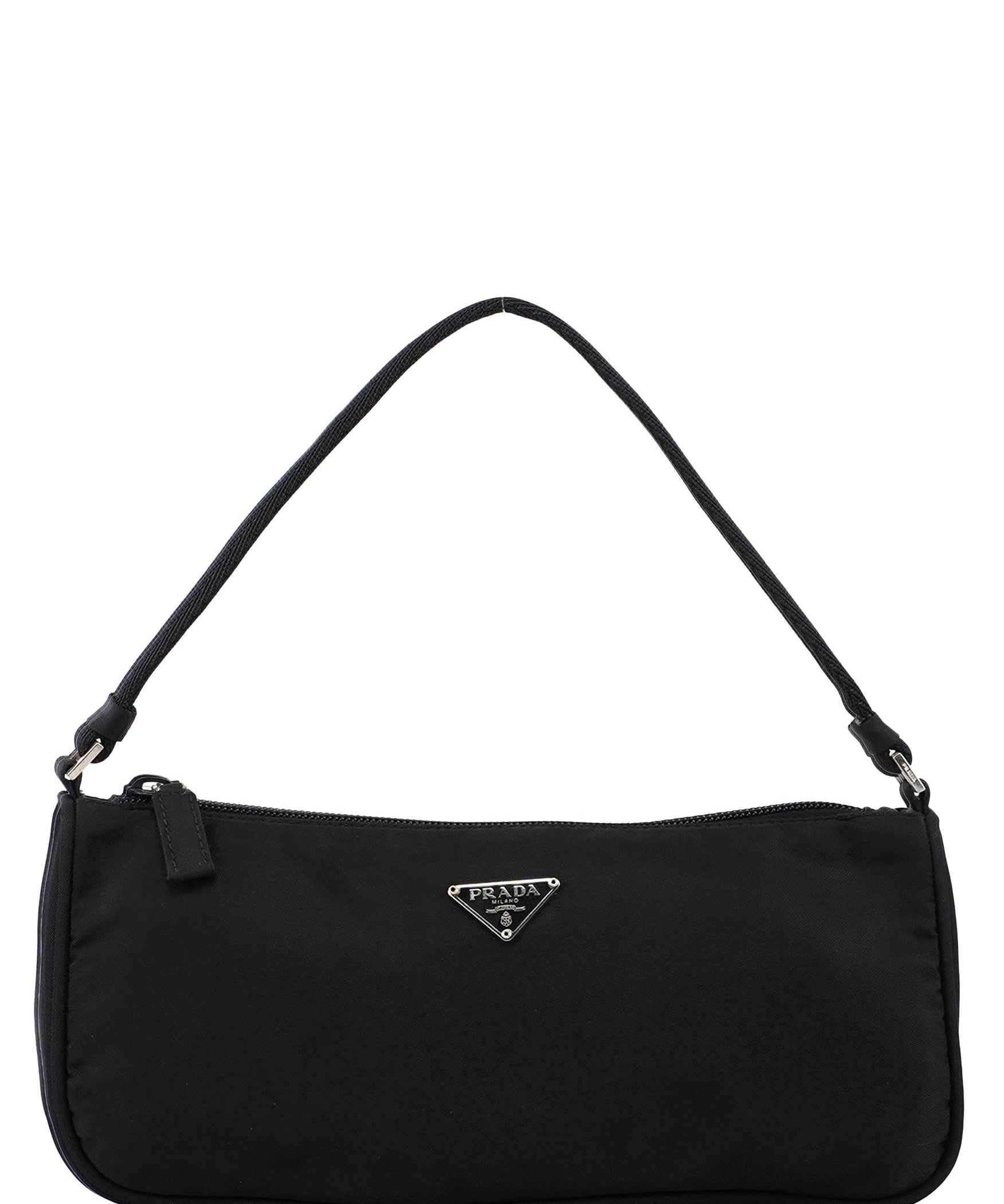 Prada Black Tessuto Mini Hobo