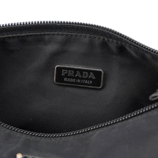 Prada Black Tessuto Mini Hobo