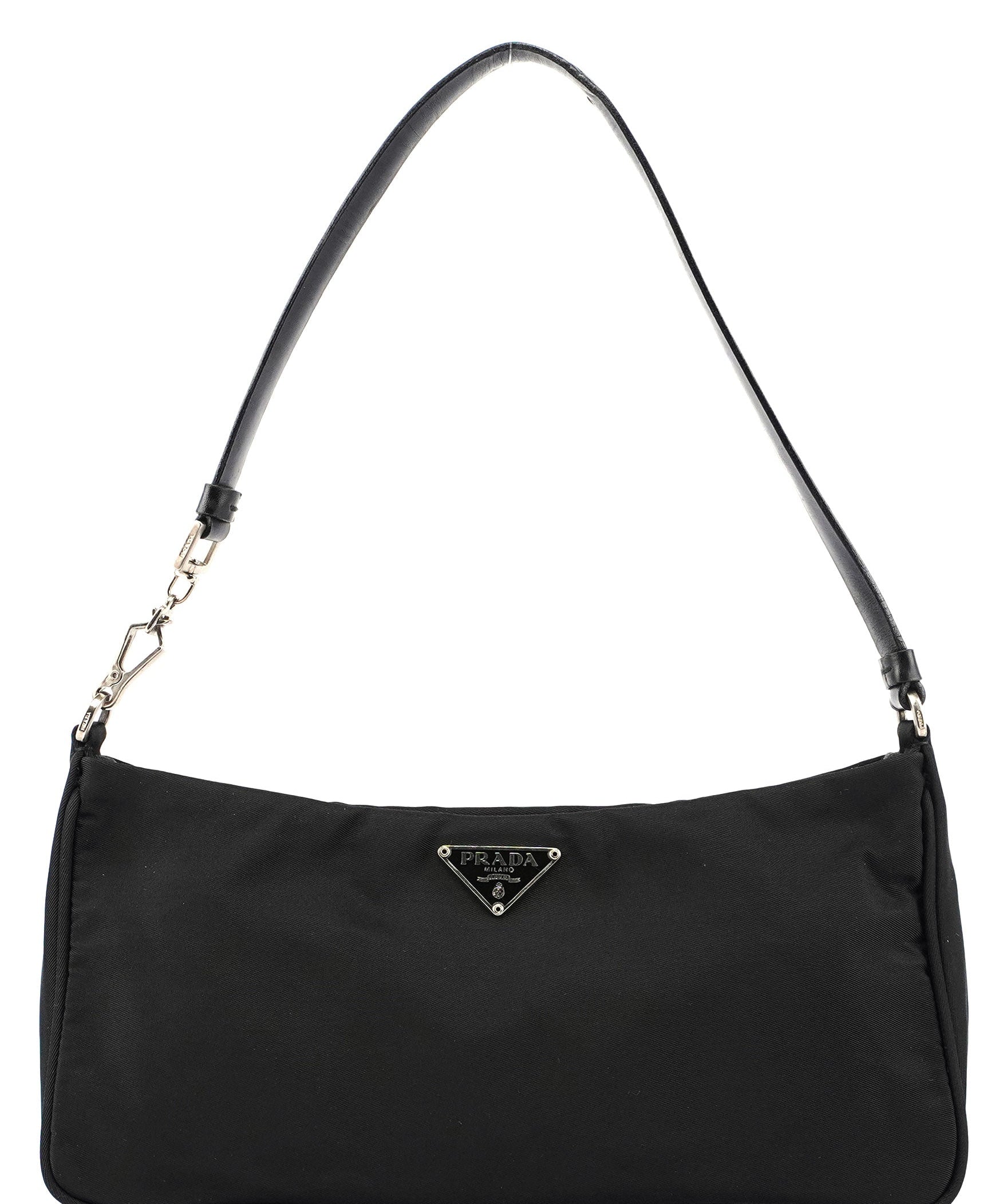 Prada Black Tessuto Mini Hobo